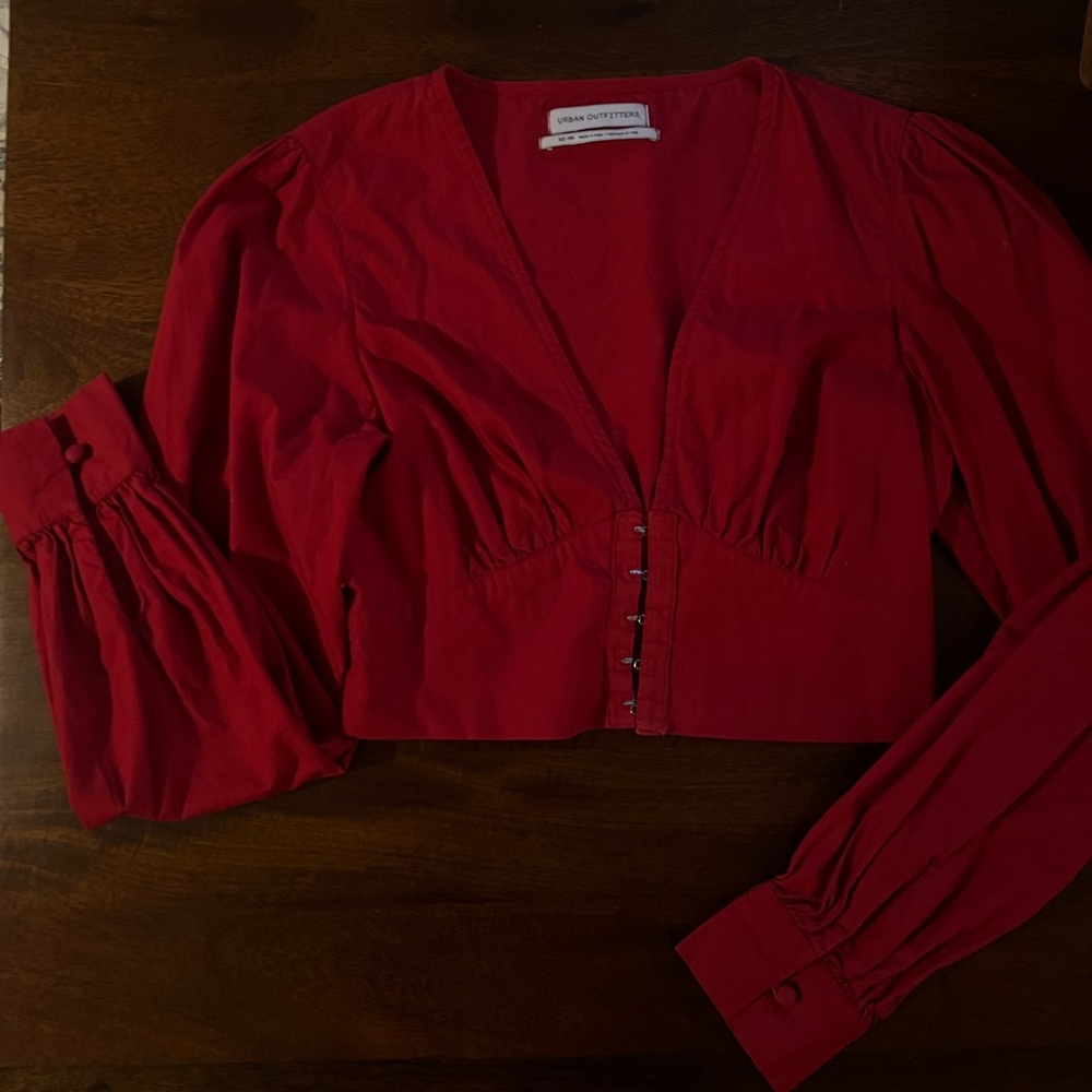 Red blouse OBO